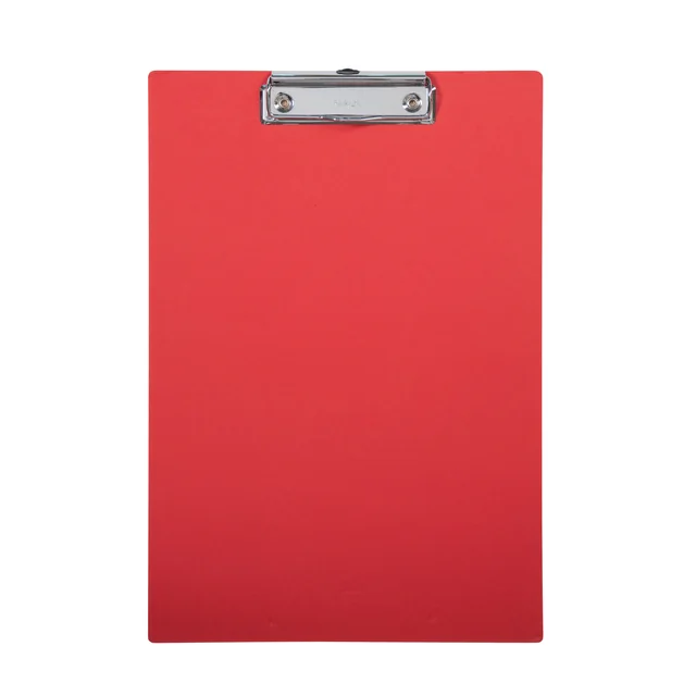 Klembord MAULbalance A4 staand versterkt 3mm karton rood