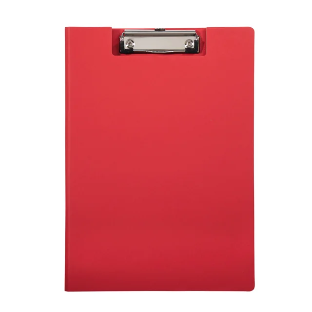 Klembordmap MAULbalance A4 versterkt karton rug 8mm rood