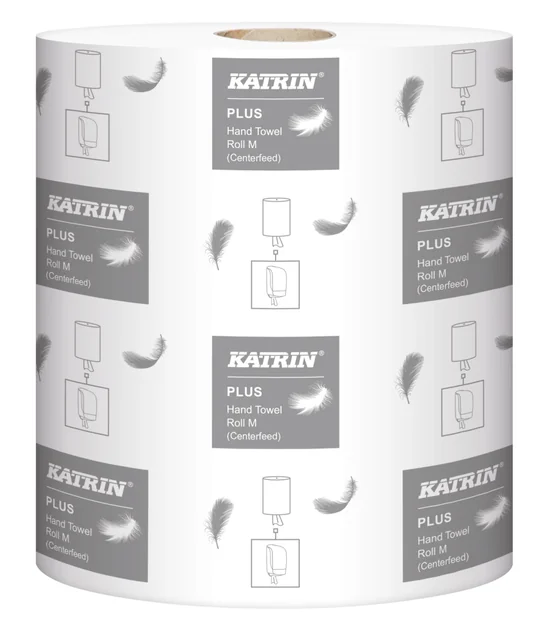 Poetspapier Katrin Plus medium 1-laags 870 vel wit 64403