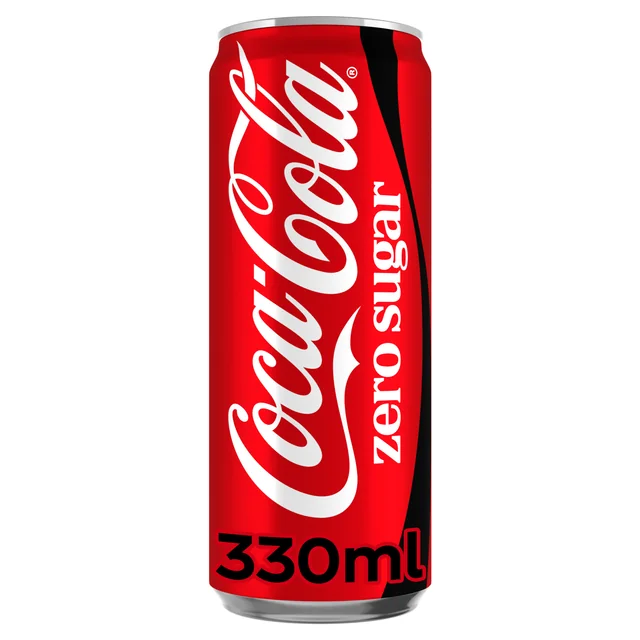 Frisdrank Coca Cola zero blik 330ml