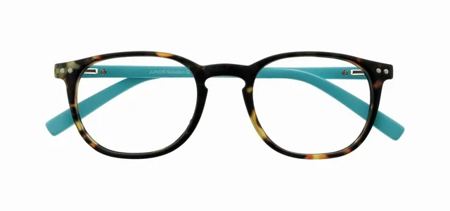 Leesbril I Need You +3.00 dpt Junior Selection bruin-turquoise