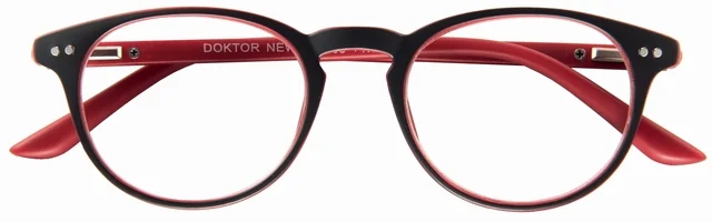 Leesbril I Need You +2.50 dpt Dokter New grijs-rood