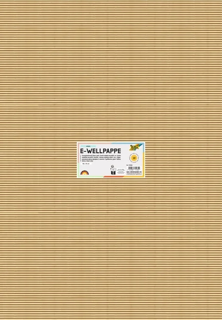 Golfkarton Folia E-golf 50x70cm 250gr nr65 goud
