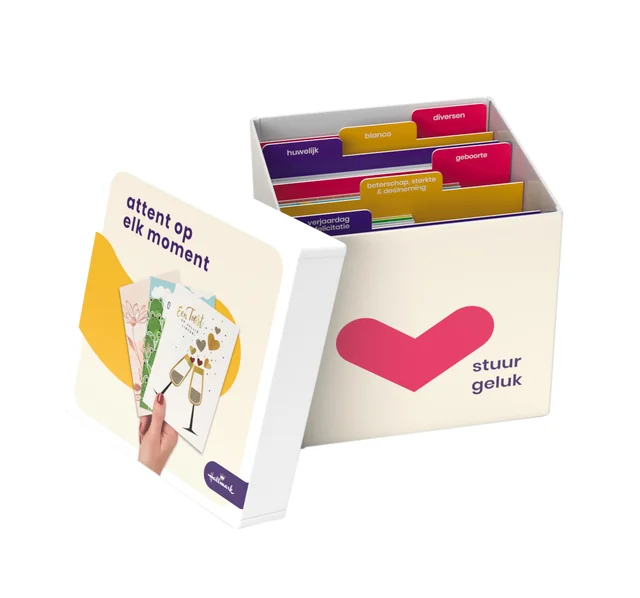 Wenskaartbox Hallmark Business Box inclusief 80 wenskaarten