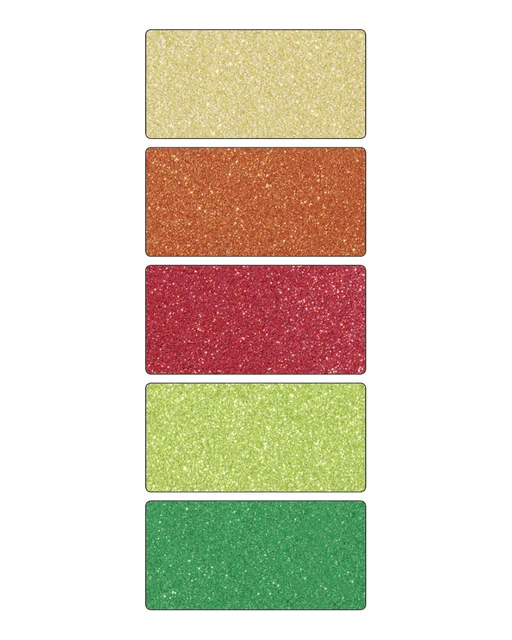 Glitterkarton Folia 50x70cm 300gr 5 vel oriental assorti