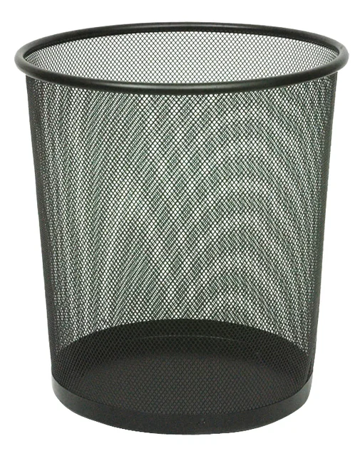 Papierbak Vepa Bins rond 19 liter zwart