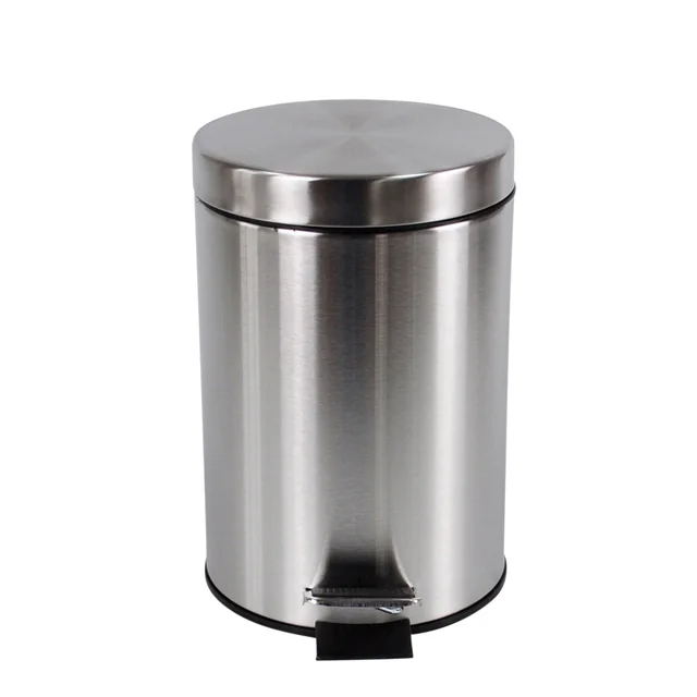 Pedaalemmer BRASQ 12 liter rvs