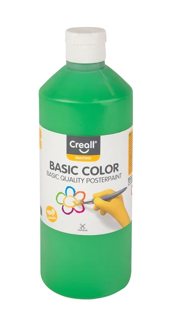 Plakkaatverf Creall Basic middengroen 500ml