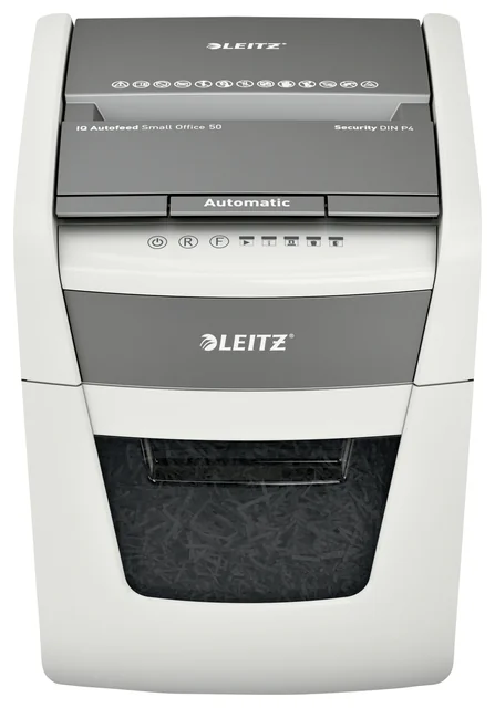 Papiervernietiger Leitz IQ Auto+ Small Office 50X P4 snippers 4x28mm