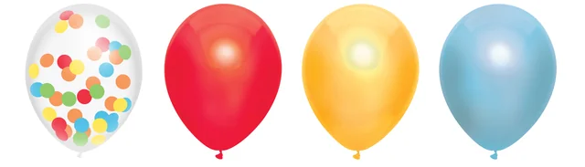 Ballonnen Haza Over The Rainbow 30cm 6 stuks assorti