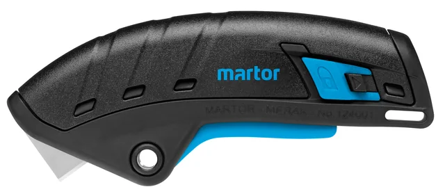 Veiligheidsmes Martor Secupro Merak rechthoekig 9mm zwart