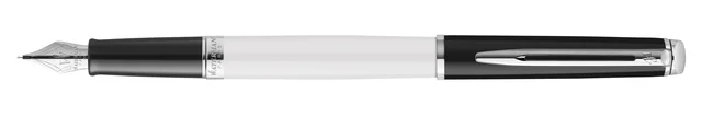 Vulpen Waterman Hémisphère Colour Blocking black en white CT fijn