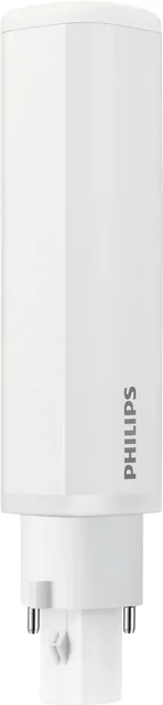 Ledlamp Philips CorePro G24D-2 2pin 6.9W 700lumen 3000K warm wit