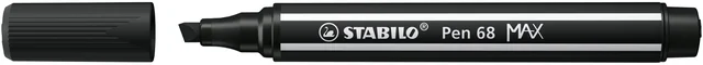 Viltstift STABILO Pen 68/46 Max zwart