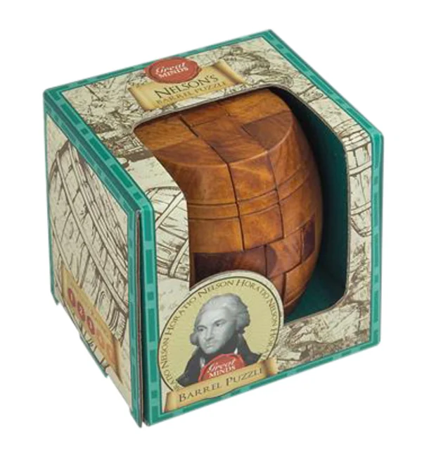 Breinpuzzel Great Minds Nelson's Barrel Puzzle