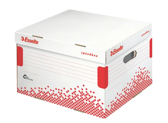 Opberg- en transportdoos Esselte Speedbox 433x263x364mm wit
