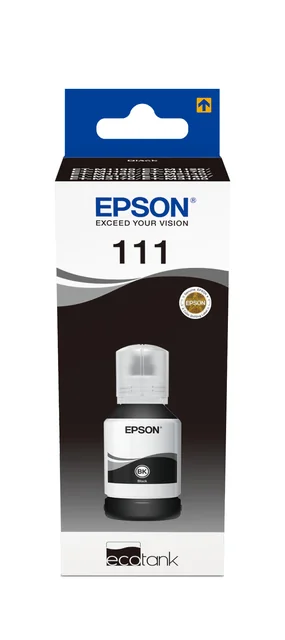 Navulinkt Epson 111 T03M zwart