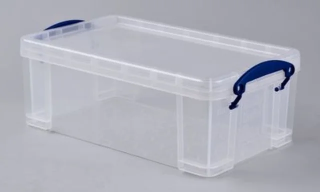 Opbergbox Really Useful 5 liter 340x200x125mm transparant wit