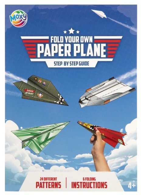 Fold your own Paper Planes block 24 sheet 25x18cm