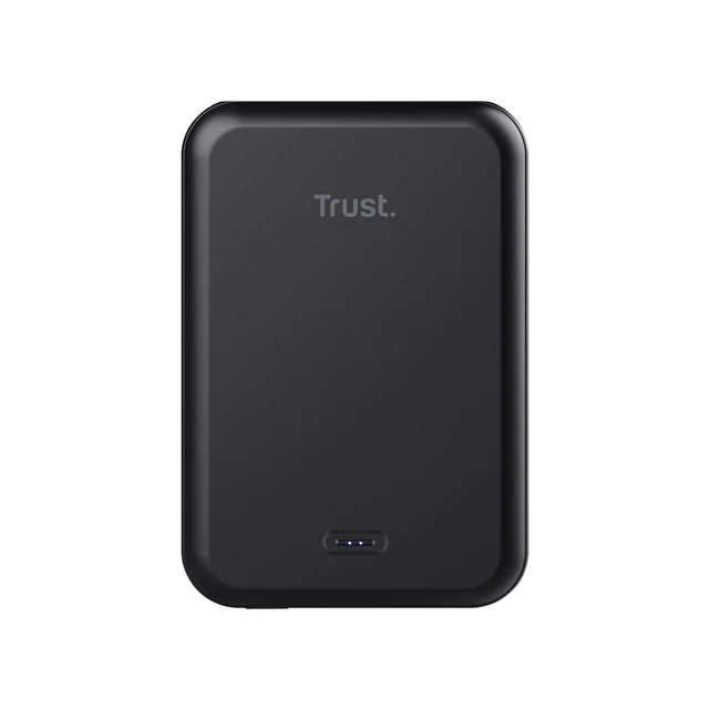 Powerbank Trust Magnetic draadloos 5000MAH zwart