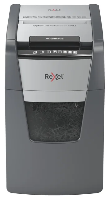 Papiervernietiger Rexel Optimum Auto+ 150M P5 snippers 2x15mm