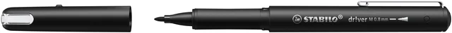 Fineliner STABILO dr!ver medium zwart