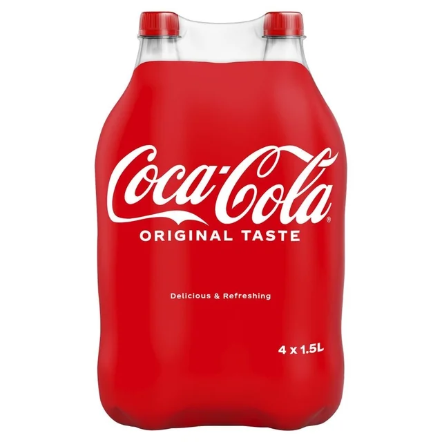 Frisdrank Coca Cola regular petfles 1.5 liter