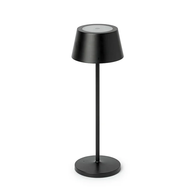 Tafellamp MAUL Nina LED oplaadbaar dimbaar zwart