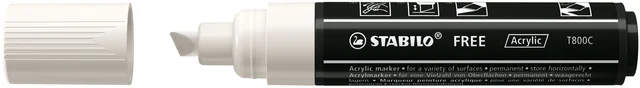 Acrylmarker STABILO  Free Acrylic T800C wit