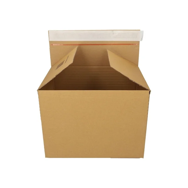Quickbox IEZZY verstelbare hoogte 460x309x180-300mm B-golf bruin 10st