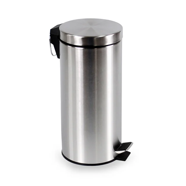 Pedaalemmer BRASQ 30 liter rvs