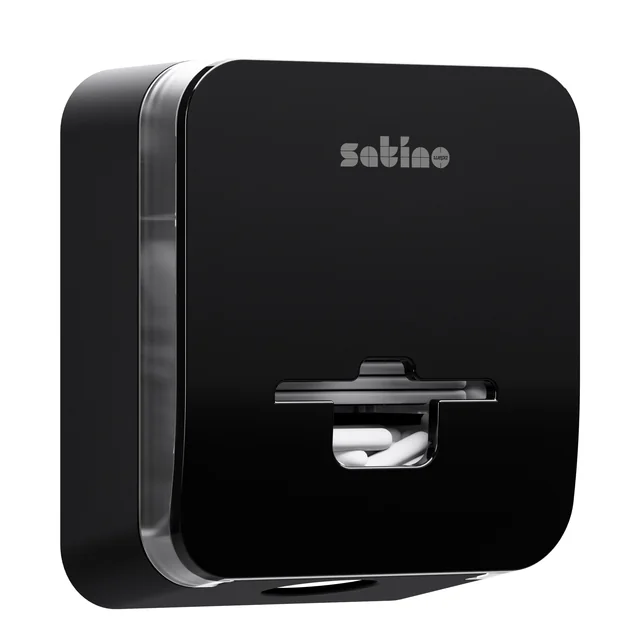 Dameshygiënedispenser Satino FC1 Hyginity FemCare zwart 333443
