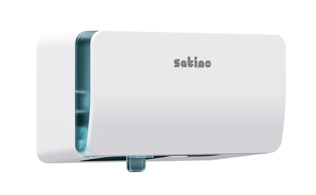Toiletpapierdispenser Satino MT1 Hyginity duo wit 333426