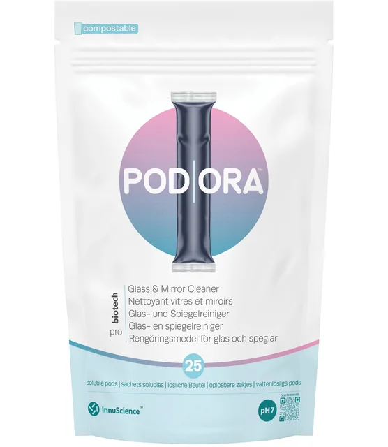 Interieurreiniger InnuScience PodOra glas pods 25 stuks
