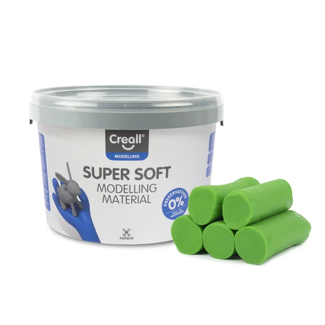 Klei Creall supersoft groen 1750gram