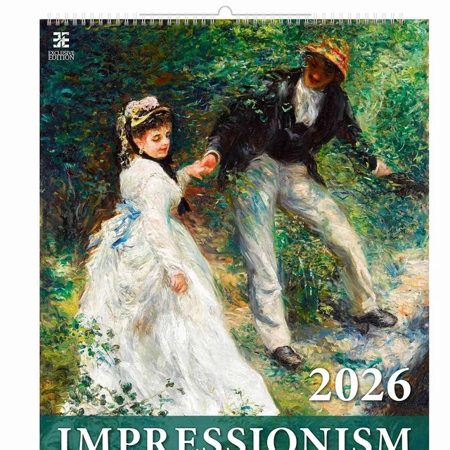 Kalender 2026 Helma 365 Grote Impressionistische Kunstkalender 520x450