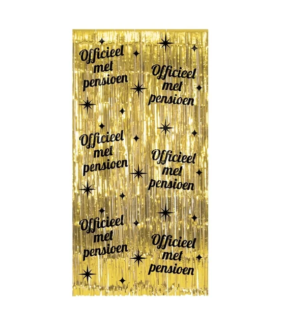 Classy Party Curtain Pensioen