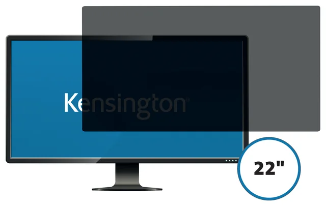 Privacyfilter Kensington 2-weg voor 22" monitors 16:9