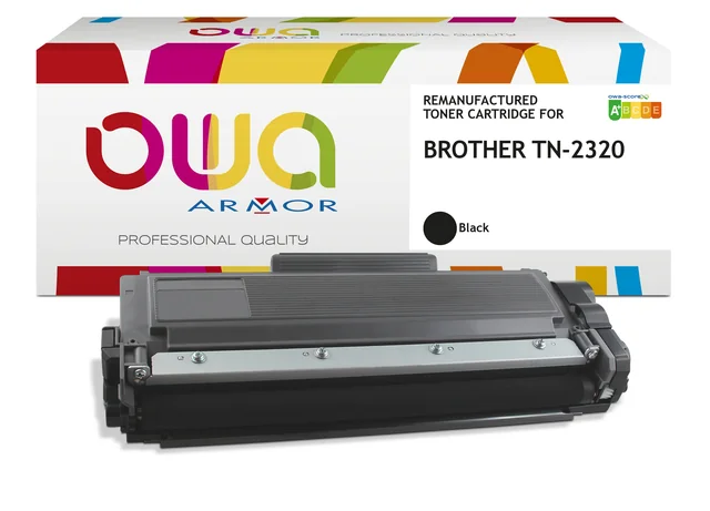 Toner OWA  alternatief tbv Brother TN-2320 zwart jumbo