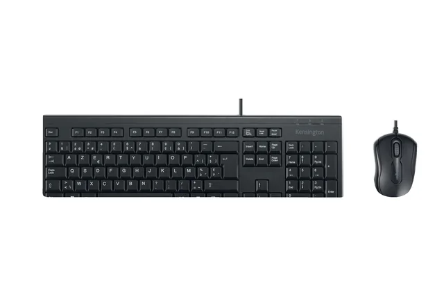 Toetsenbord + muis Kensington KM100 EQ bedraad AZERTY