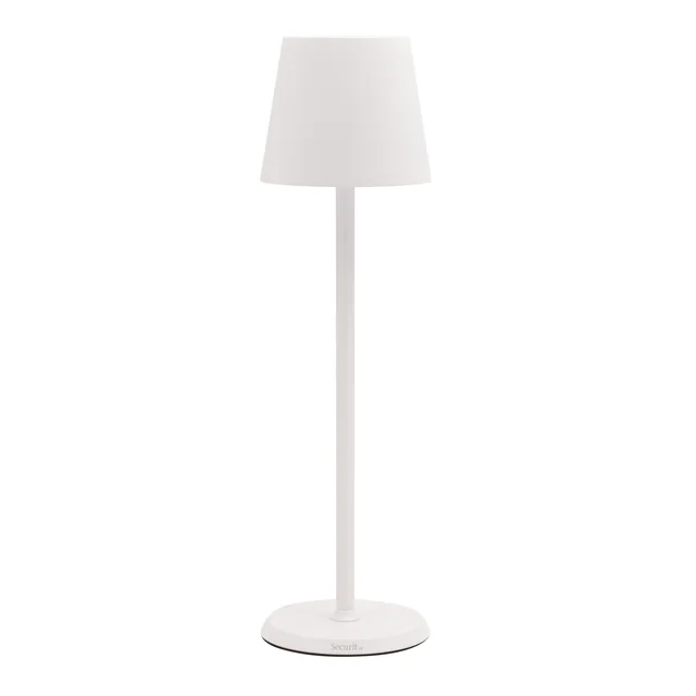 Tafellamp Securit Feline LED oplaadbaar dimbaar wit