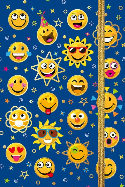 Notitieboekje smiley's/TC/150-110mm/Multi/Papier