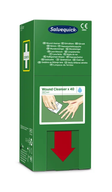 Wondreinigingsdoekjes Salvequick 40 stuks