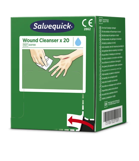 Wondreinigingsdoekjes Salvequick 20 stuks