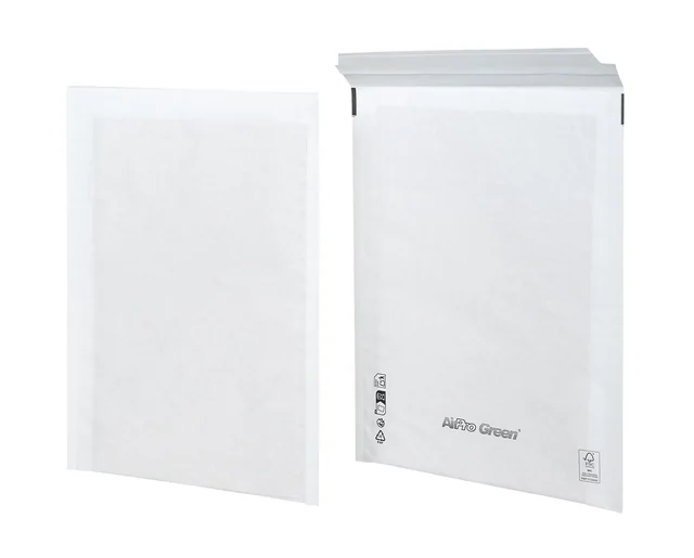 Luchtkussenenvelop AirPro Green IEZZY 14/D 200x265mm wit 100 stuks