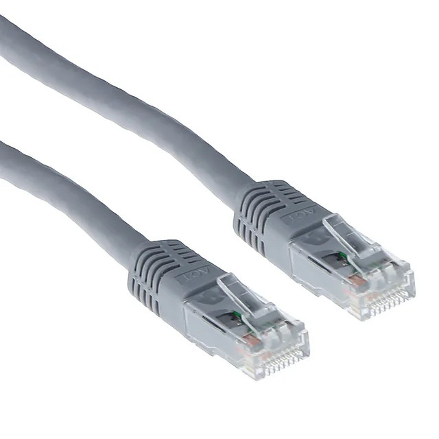 Kabel ACT U/UTP CAT6 patchkabel RJ45 Grijs 2 meter