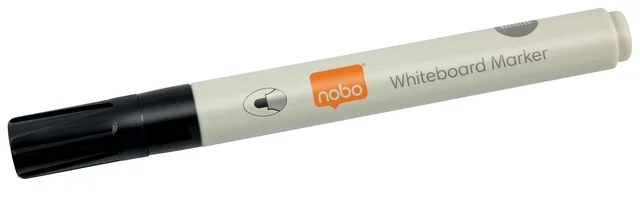 Whiteboardmarker Nobo ronde punt 3mm zwart