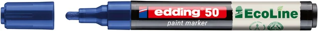 Paintmarker edding 50 EcoLine op waterbasis 2-3mm blauw