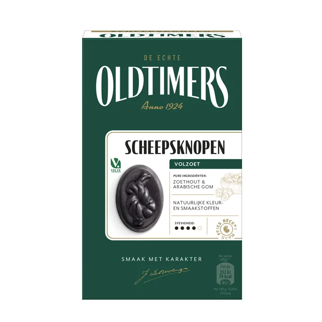 Drop Oldtimers scheepsknopen doos 235gr