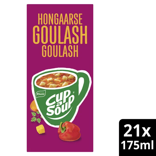 Cup-a-Soup Knorr Hongaarse goulash 21x175ml